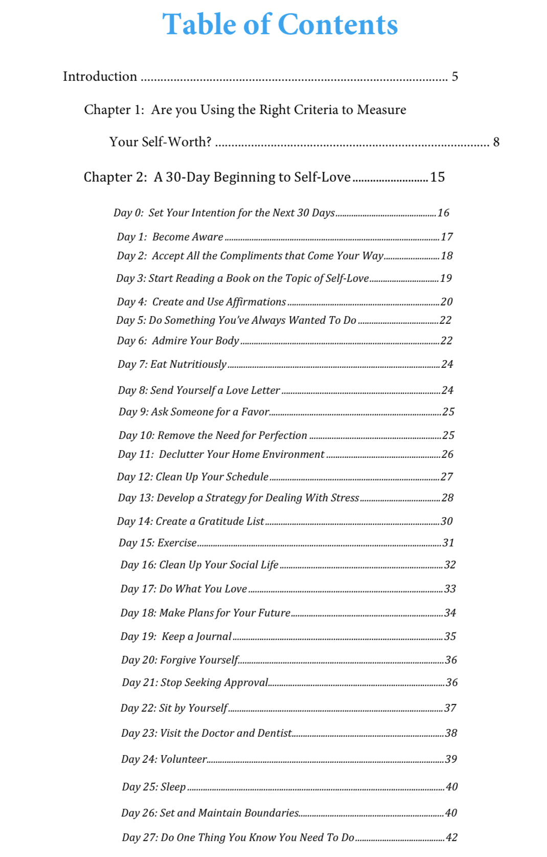SELF-LOVE BOOTCAMP: A 30 DAY GUIDE - Elevate Yourself